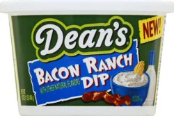 Dean's Bacon Ranch Dip 16 oz Tub