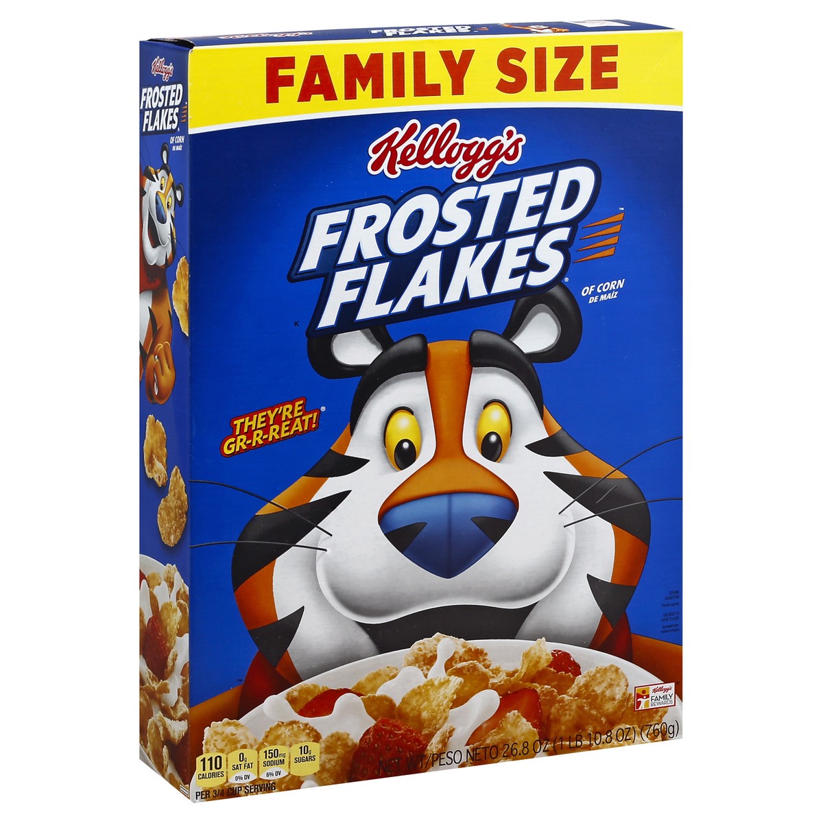 slide 7 of 8, Frosted Flakes Cereal 26.8 oz, 26.8 oz