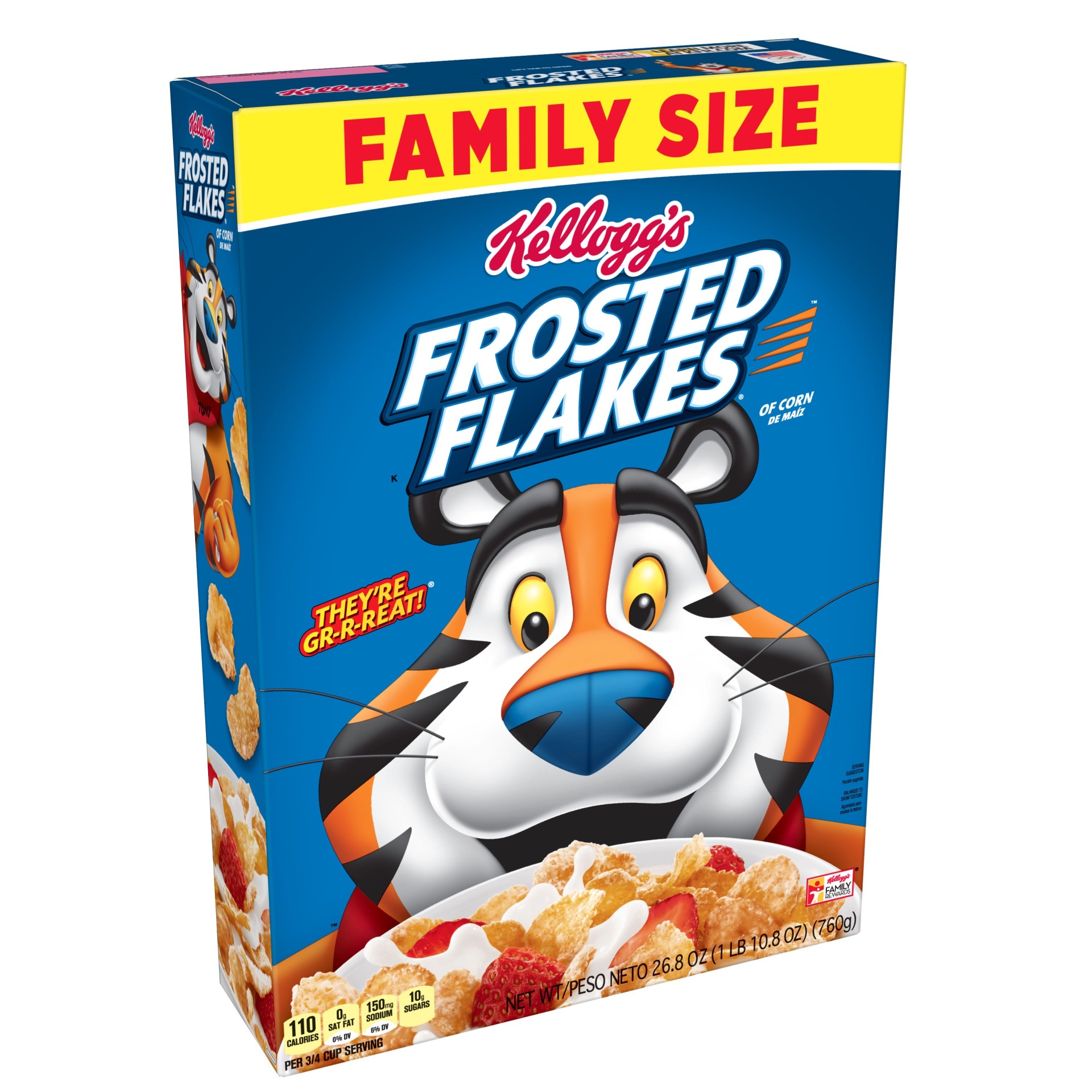 slide 1 of 1, Frosted Flakes Cereal 26.8 oz, 26.8 oz