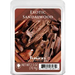 Fusion Exotic Sandalwood Scented Wax Cubes