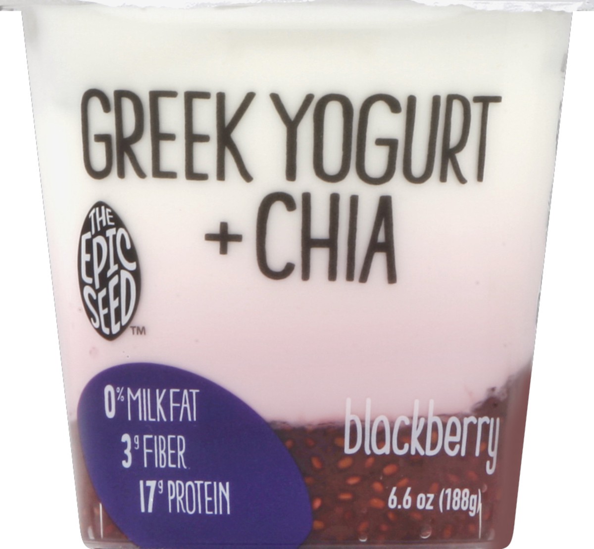 slide 2 of 3, Epic Seed Yogurt 6.6 oz, 6.6 oz