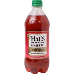 Hal's New York Raspberry Ginger Ale - 20 oz