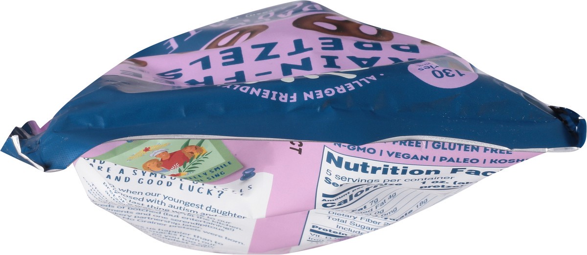 slide 3 of 14, Savor by Suzie Grain-Free Dark Chocolate Pretzels 5 oz, 5 oz