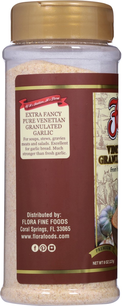 slide 6 of 12, Flora Venetian Style Granulated Garlic 8 oz, 8 oz