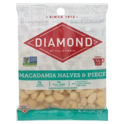 Diamond Nuts Diamond of California Halves & Pieces Macadamia 2.25 oz