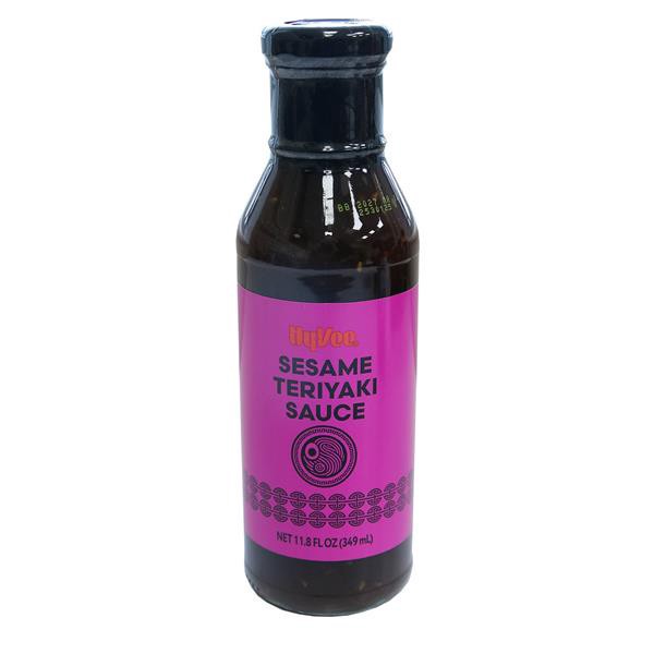 slide 1 of 1, Hy-vee Sesame Teriyaki Sauce, 11.8 fl oz