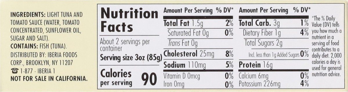slide 2 of 14, Iberia Light Tuna In Tomato Sauce, 4 oz