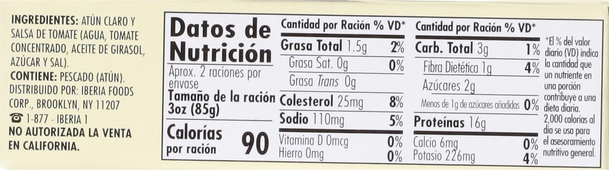 slide 5 of 14, Iberia Light Tuna In Tomato Sauce, 4 oz