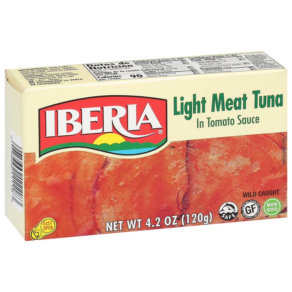 slide 8 of 14, Iberia Light Tuna In Tomato Sauce, 4 oz