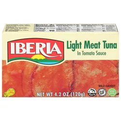 Iberia Light Meat Tuna in Tomato Sauce 4.2 oz