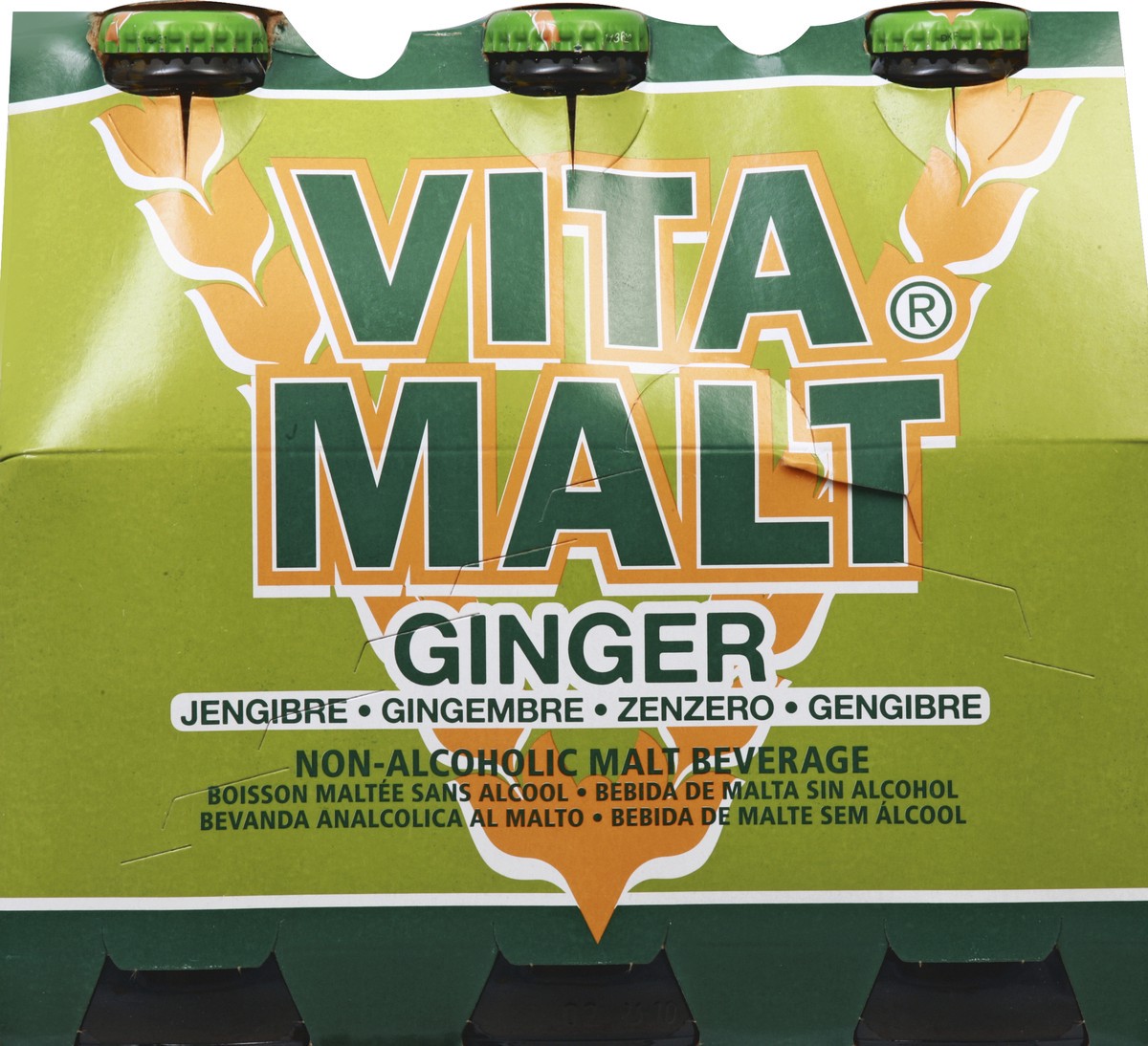 slide 2 of 6, Vita Malt Malt Beverage, Non-Alcoholic, Ginger - 6 ct, 6 ct