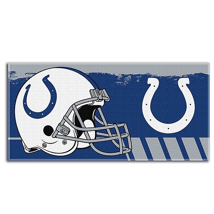 slide 1 of 1, NFL Indianapolis Colts Official Beach Towel, 1 ct