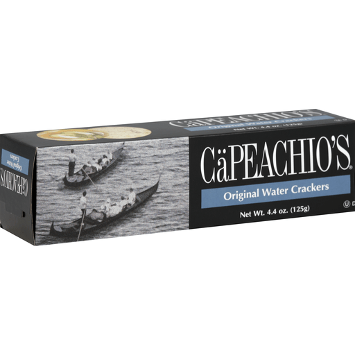 slide 2 of 2, CaPeachio’s Capeachio's Original Water Crackers, 4.4 oz