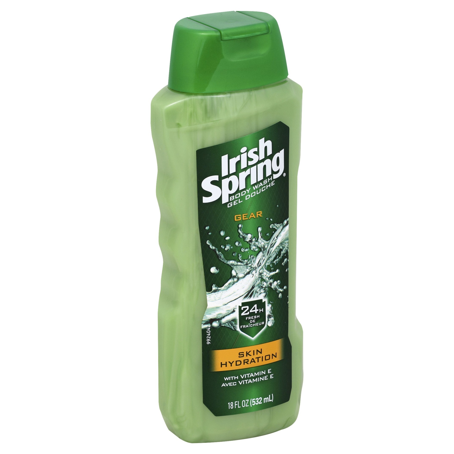 slide 1 of 6, Irish Spring Body Wash Gear Skin Hydration, 18 fl oz