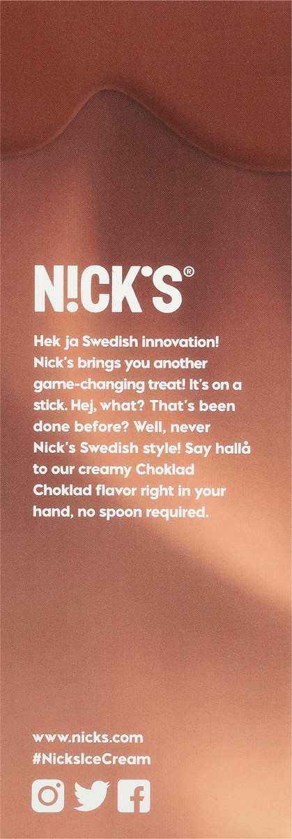 slide 7 of 9, Nick's Chocolate Pops - 4pk, 11.2 oz