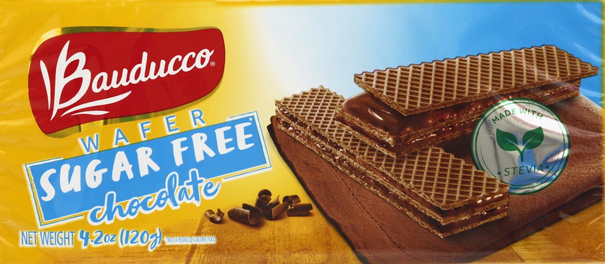 slide 12 of 13, Bauducco Sugar Free Chocolate Wafer 4.2 oz, 4.23 oz