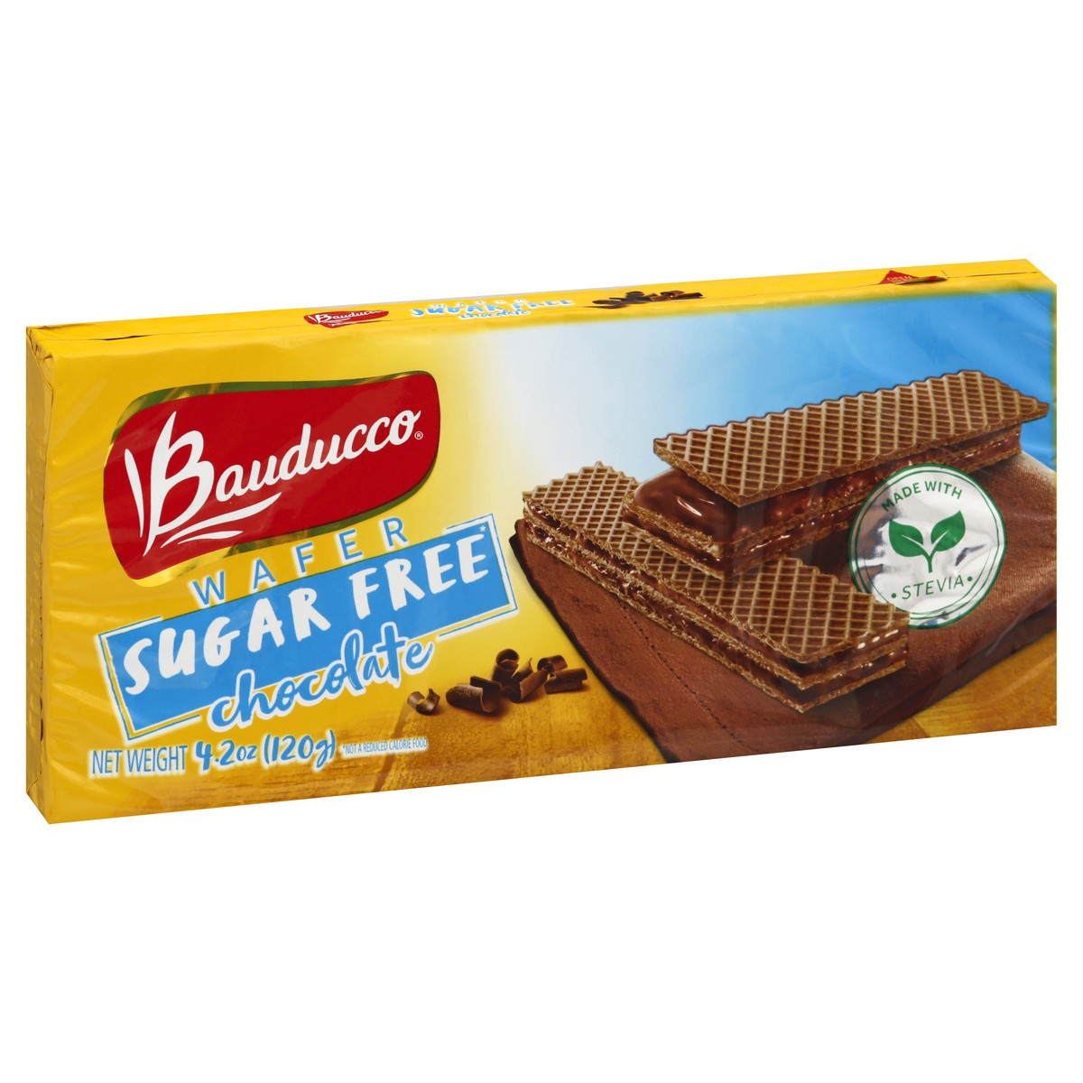 slide 11 of 13, Bauducco Sugar Free Chocolate Wafer 4.2 oz, 4.23 oz