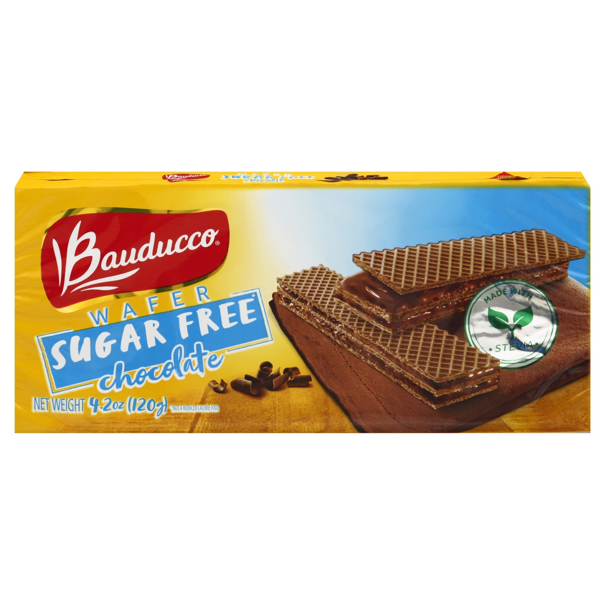 slide 10 of 13, Bauducco Sugar Free Chocolate Wafer 4.2 oz, 4.23 oz