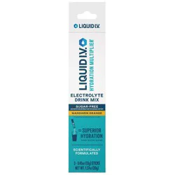 Liquid I.V. Hydration Multiplier - Sugar Free Electrolyte Drink Mix Mandarin Orange