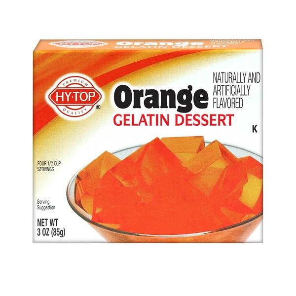 slide 1 of 1, Hy-Top Gelatin Orange, 3 oz