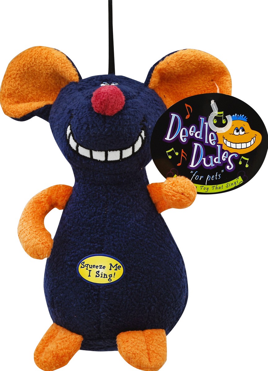 slide 2 of 2, Multipet Deedle Dudes Dog Toy, 1 ct