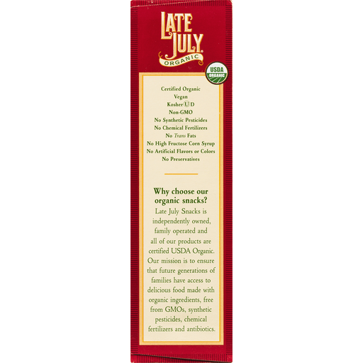 slide 5 of 8, Late July Organic Classic Crackers, 6 oz