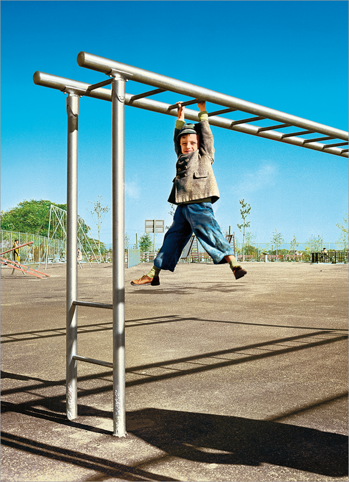 slide 1 of 1, Avanti Card Encourage Little Boy Hanging, 1 ct