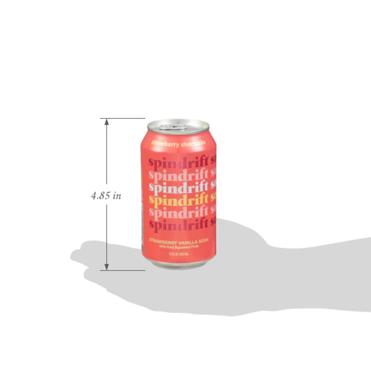 slide 6 of 14, Spindrift Strawberry Shortcake Soda - 12 fl oz, 12 fl oz