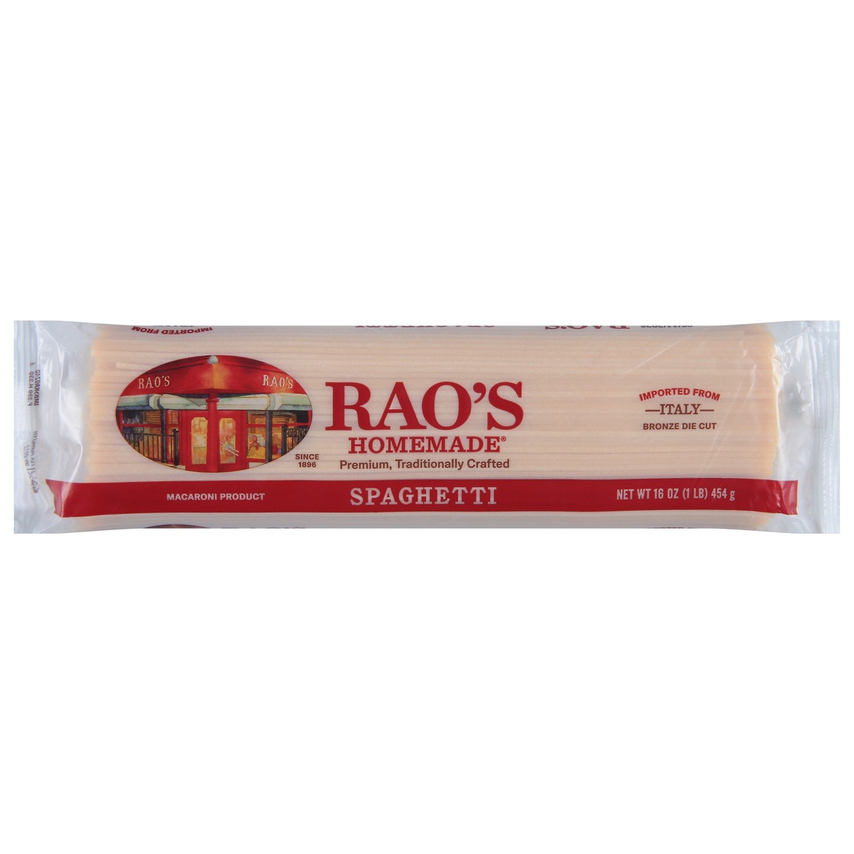 slide 1 of 1, Rao's Homemade Bronze Die Cut Spaghetti 16 oz, 16 oz