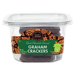 Nancy Adams Dark Chocolate Covered Graham Crackers
