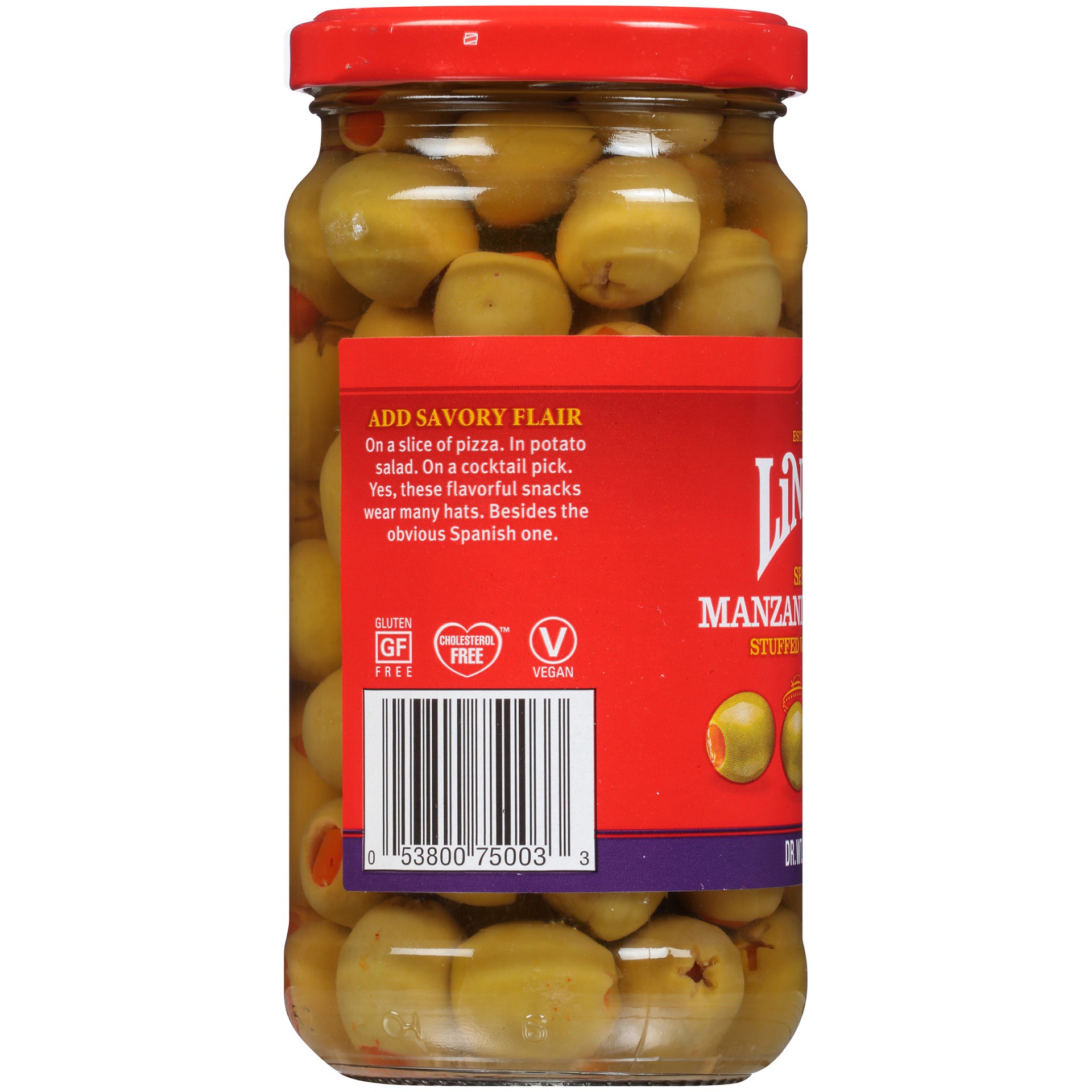 slide 2 of 6, Lindsay Pimiento Manzanilla Olives 7.3 oz, 