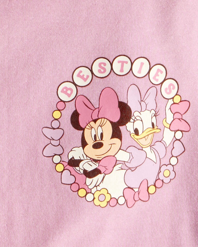 slide 2 of 4, Carter's Toddler Girl 3-Pack Disney© Minnie Mouse Long-Sleeve Graphic Tees Multi 2T, 2T