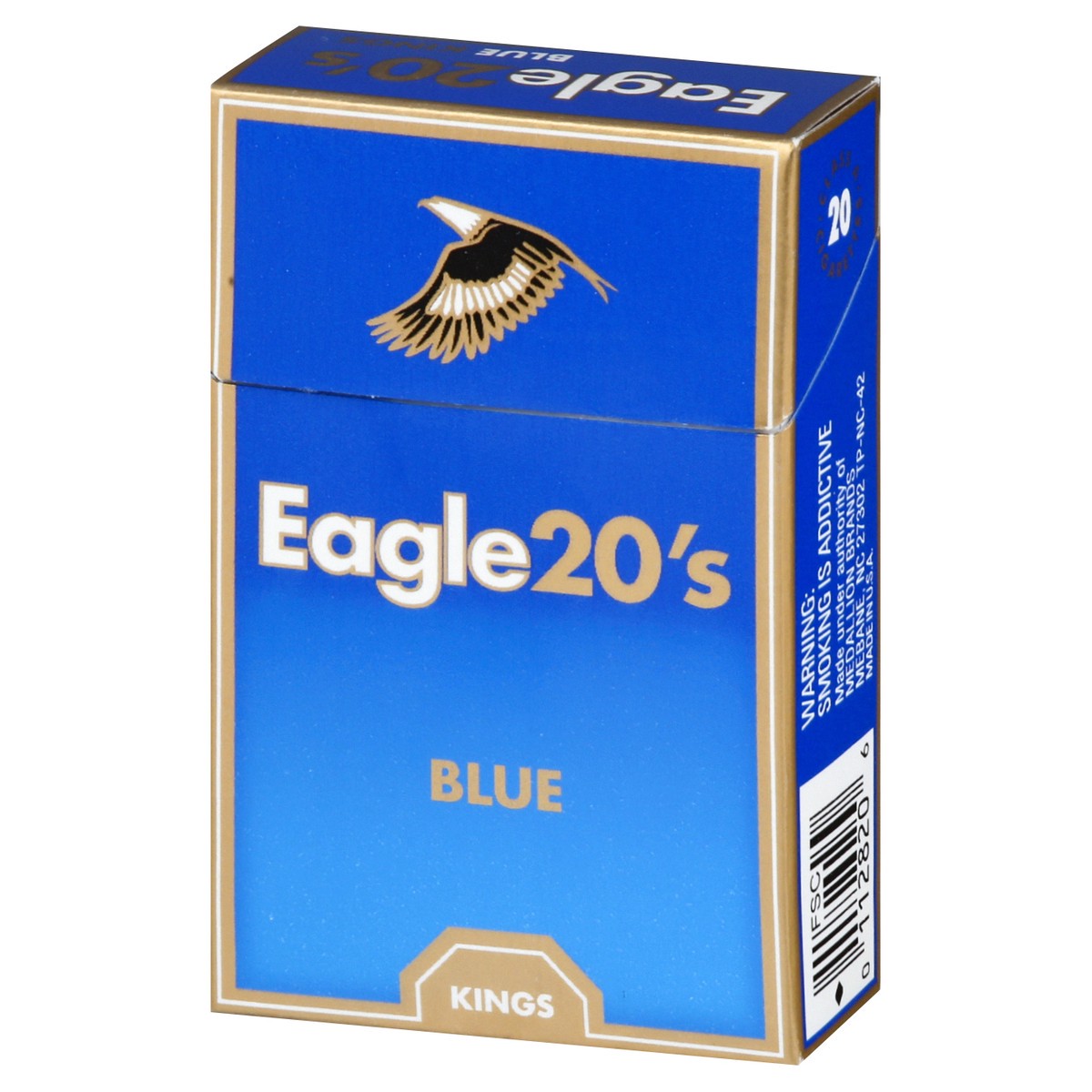 slide 3 of 8, Eagle Brand Cigarettes, Class A, Blue Kings, 20 ct