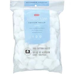 H-E-B Jumbo Size Cotton Balls