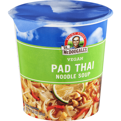 slide 8 of 9, Dr. McDougall's Soup Pad Thai Noodle, 