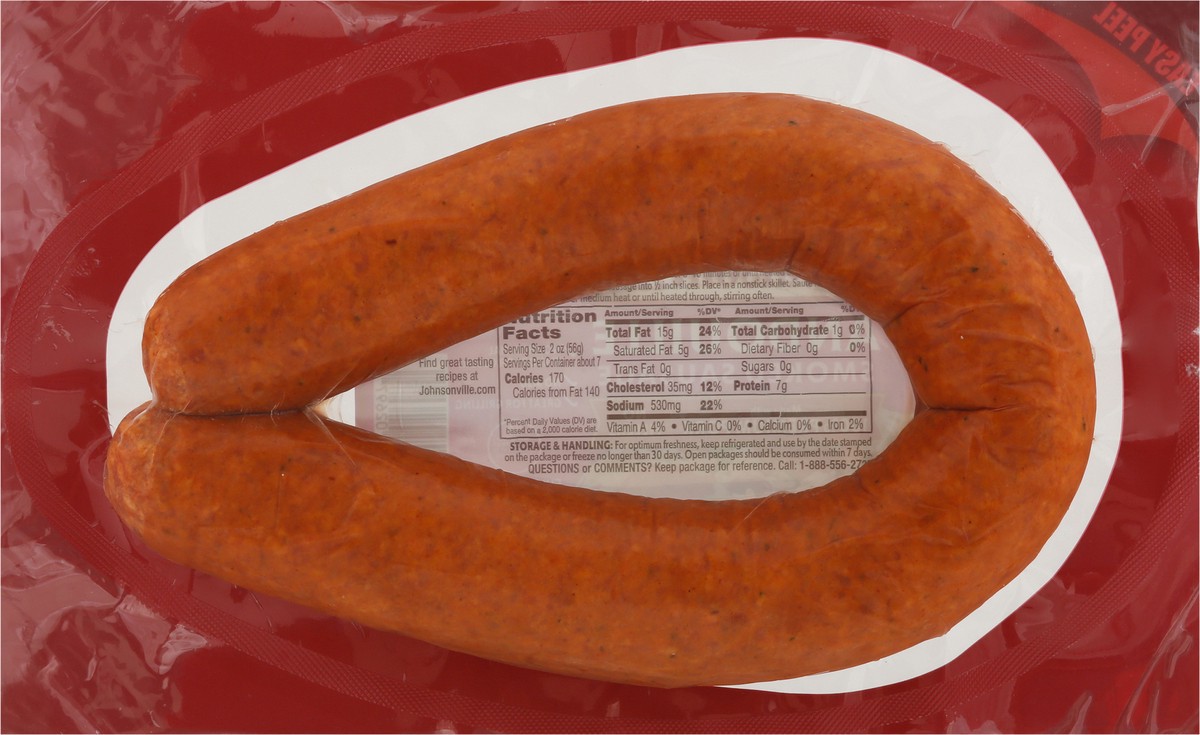slide 4 of 9, Johnsonville Andouille Sausage, 13.5 oz