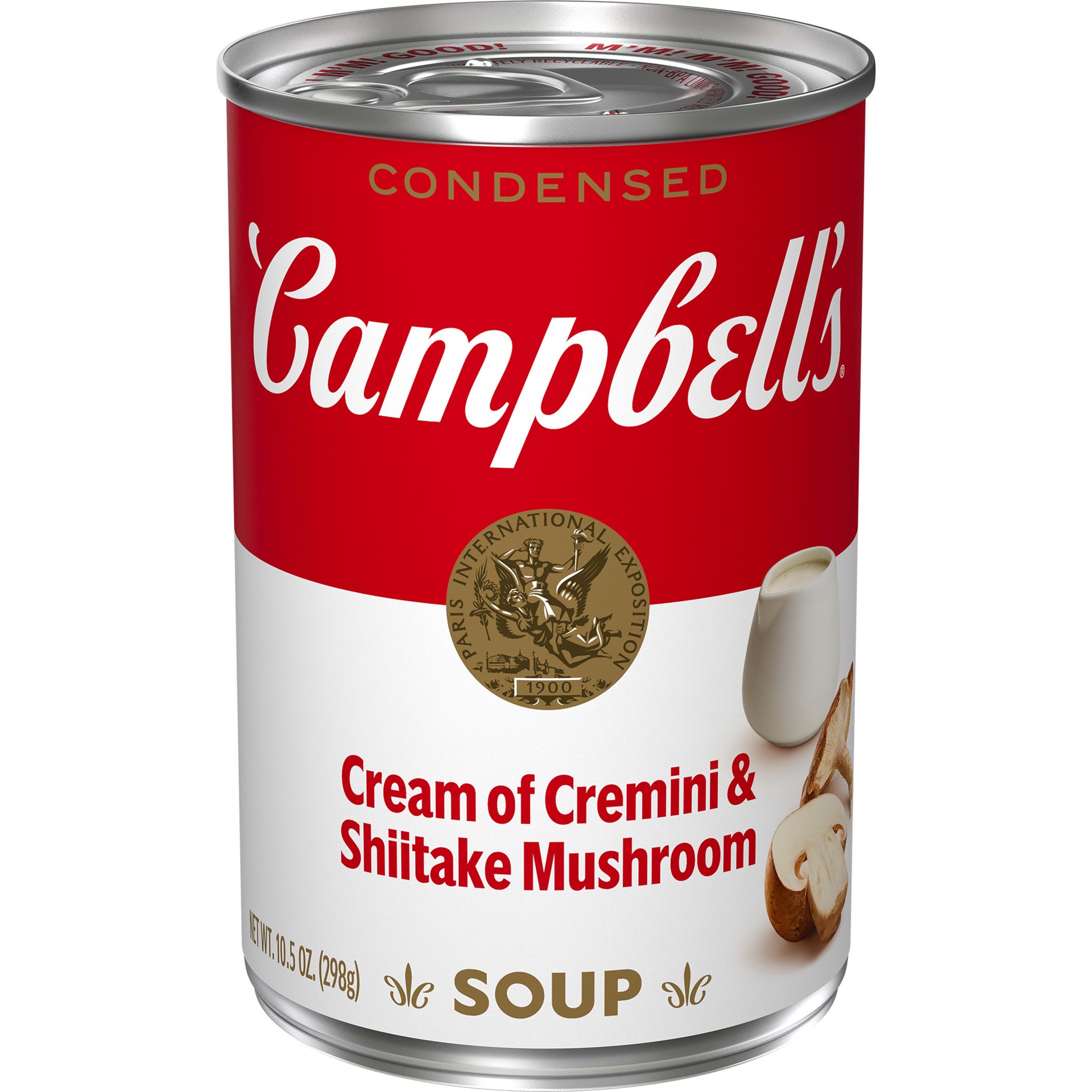 slide 1 of 5, Campbell's Campbells Mushroom R&W Soup, 10.5 oz