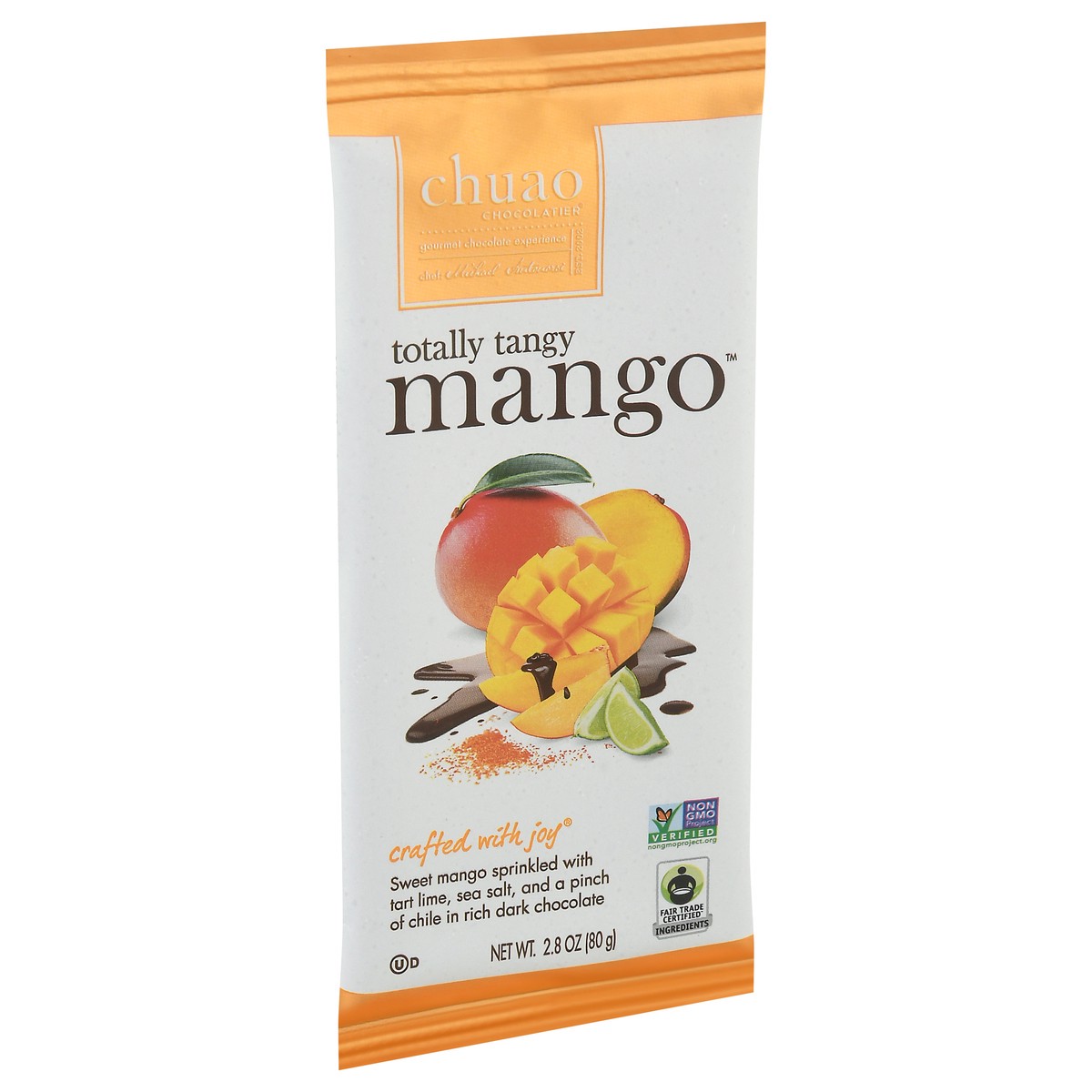 slide 9 of 9, Chuao Chocolatier Totally Tangy Mango Dark Chocolate Bar - 2.8 oz, 2.8 oz
