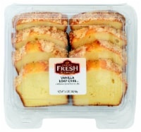 slide 1 of 1, Bakery Fresh Goodness Vanilla Sliced Loaf Cake, 16 oz