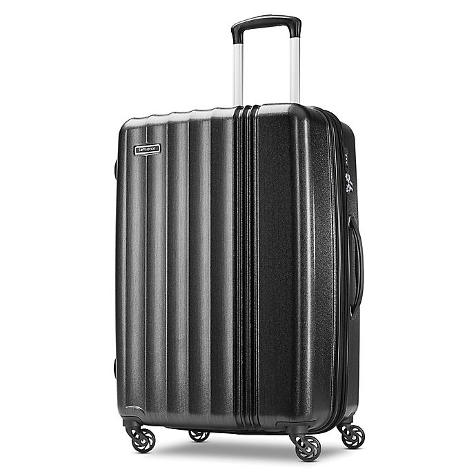 slide 1 of 7, Samsonite Cerene Hardside Spinner Checked Luggage - Black, 25 in