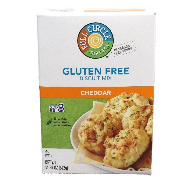 slide 1 of 1, Full Circle Market Gluten Free Cheddar Biscuit Mix 11.4 oz, 11.36 oz