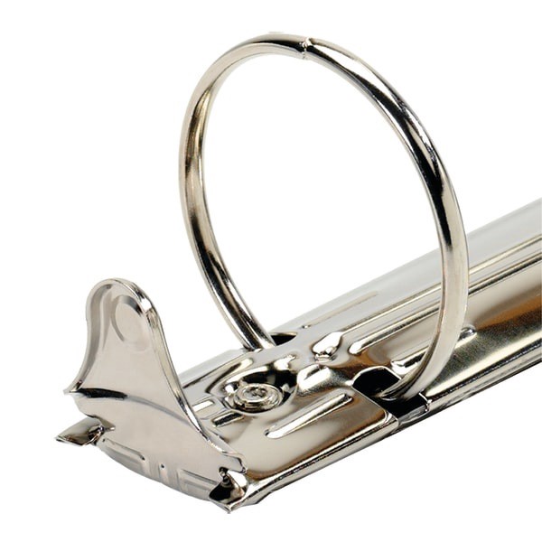 slide 5 of 5, Office Depot Brand Durable View Round-Ring Binder, 1/2'' Rings, White, 1 ct