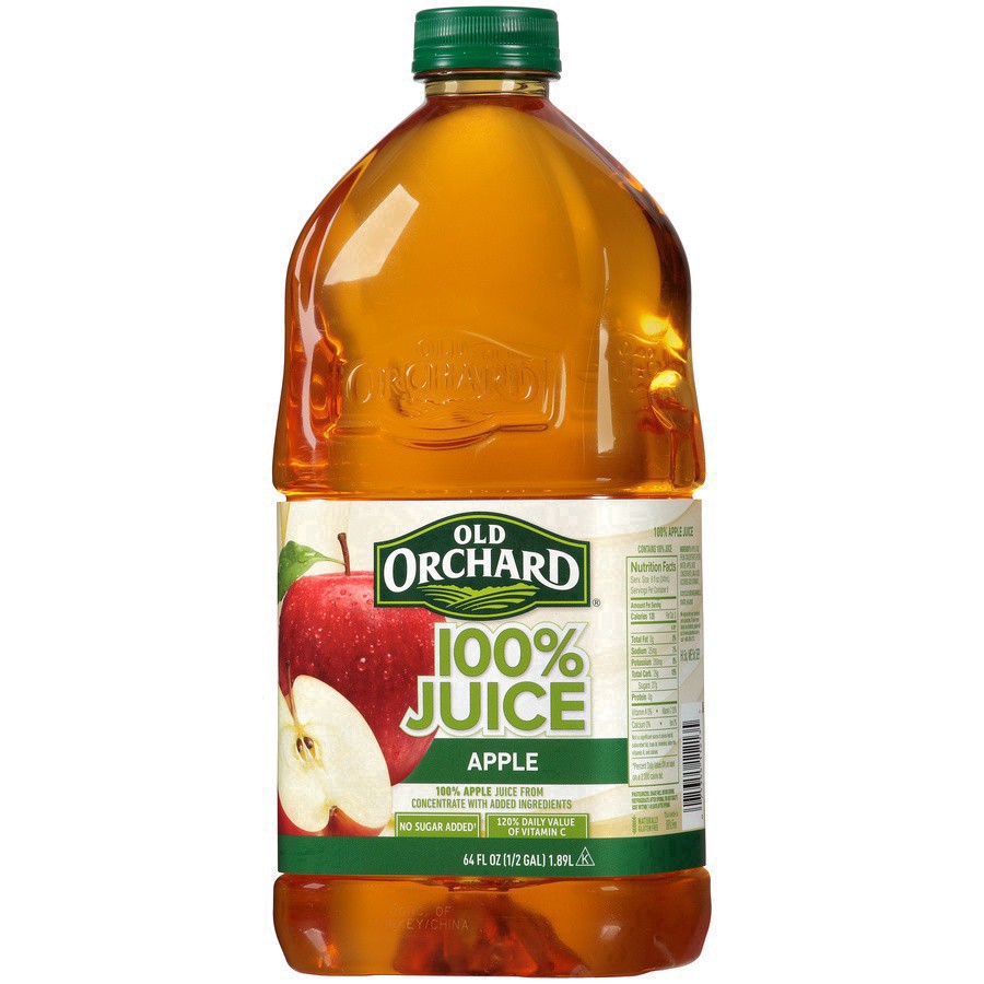 slide 26 of 36, Old Orchard 100% Apple Juice - 64 fl oz, 64 fl oz