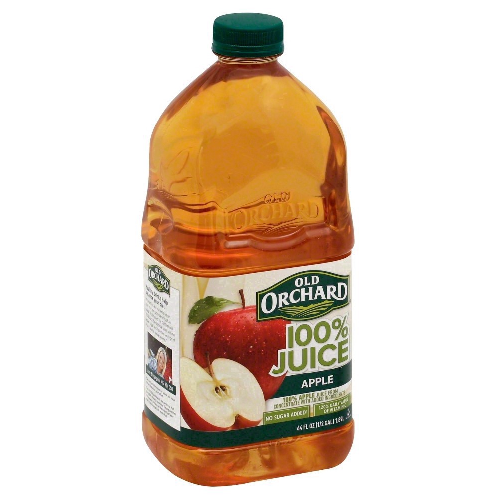 slide 6 of 36, Old Orchard 100% Apple Juice - 64 fl oz, 64 fl oz