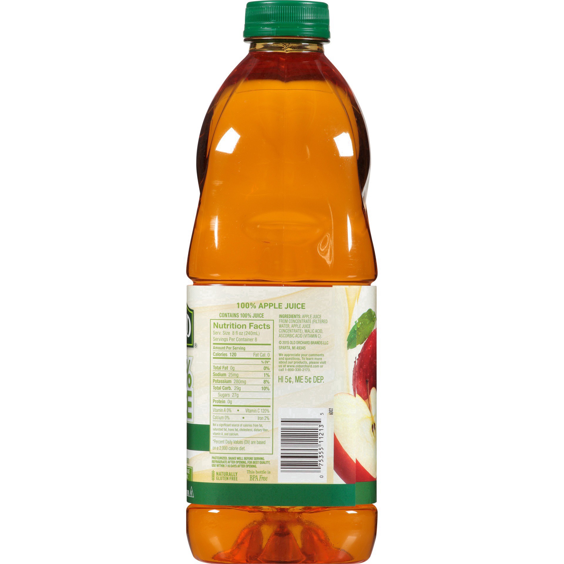 slide 29 of 36, Old Orchard 100% Apple Juice - 64 fl oz, 64 fl oz