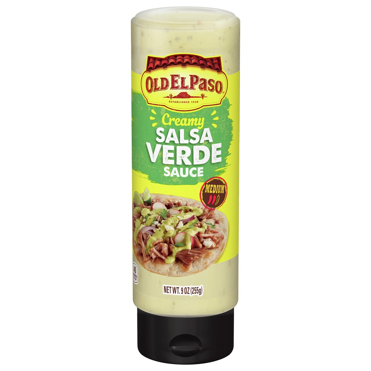 slide 1 of 3, Old El Paso Sauce Creamy Salsa Verde 9oz, 9 oz