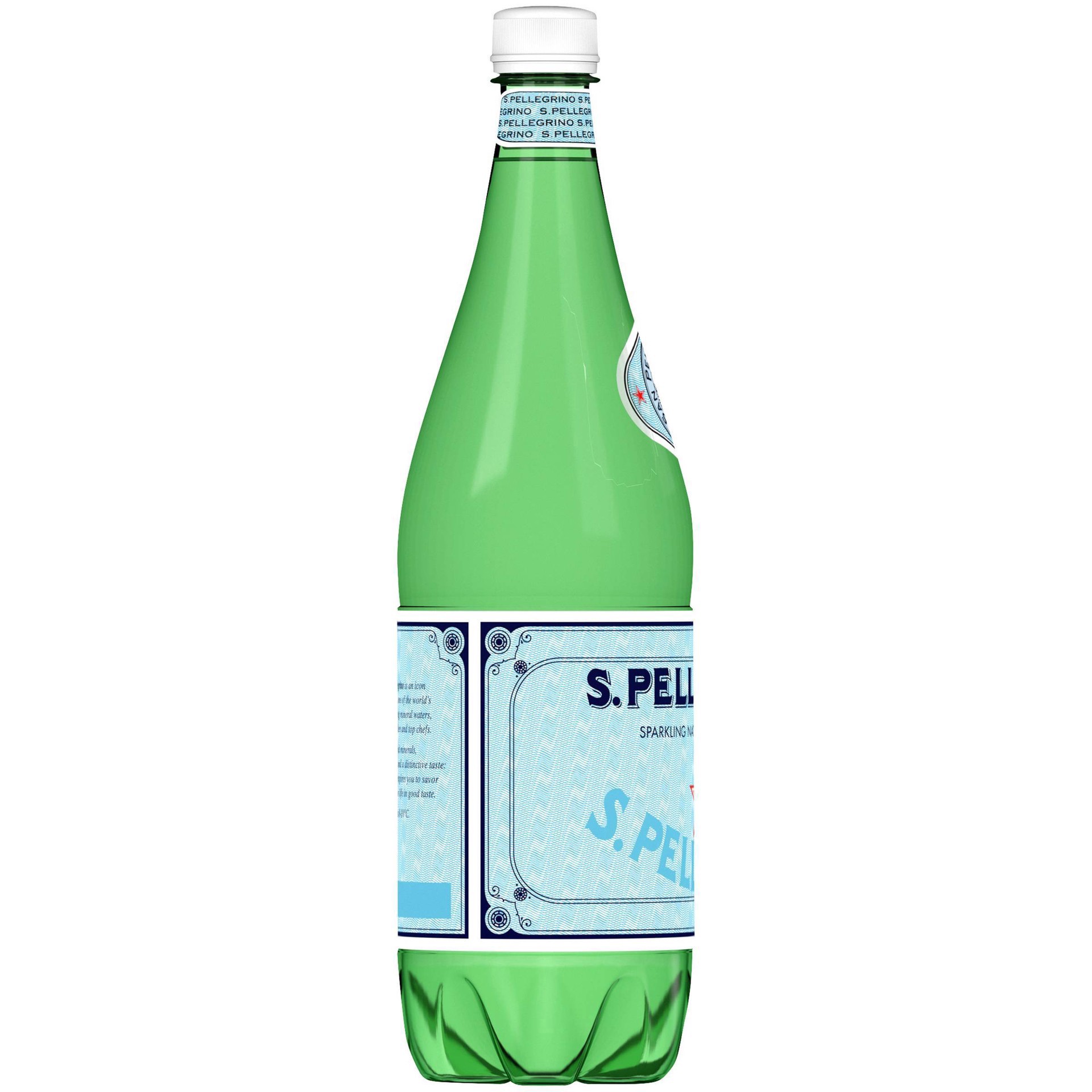 slide 2 of 9, S.Pellegrino Sparkling Natural Mineral Water, Plastic Bottle - 33.8 oz, 33.8 oz