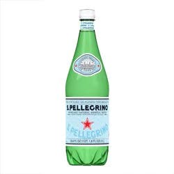 S.Pellegrino Sparkling Natural Mineral Water, Plastic Bottle - 33.8 oz