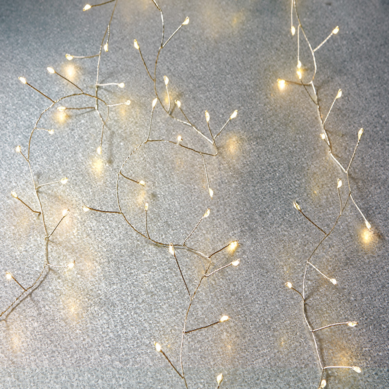 slide 3 of 4, 120ct. Warm White Led String Lights Garland By Ashland, 120 ct