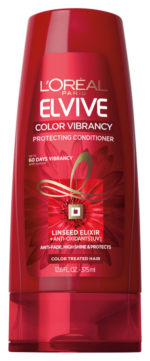 slide 4 of 4, L'Oréal Paris Elvive Color Vibrancy Protecting Conditioner, 12.6 fl oz